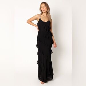 NWT Petal & Pup Ciao Ruffles Maxi Dress